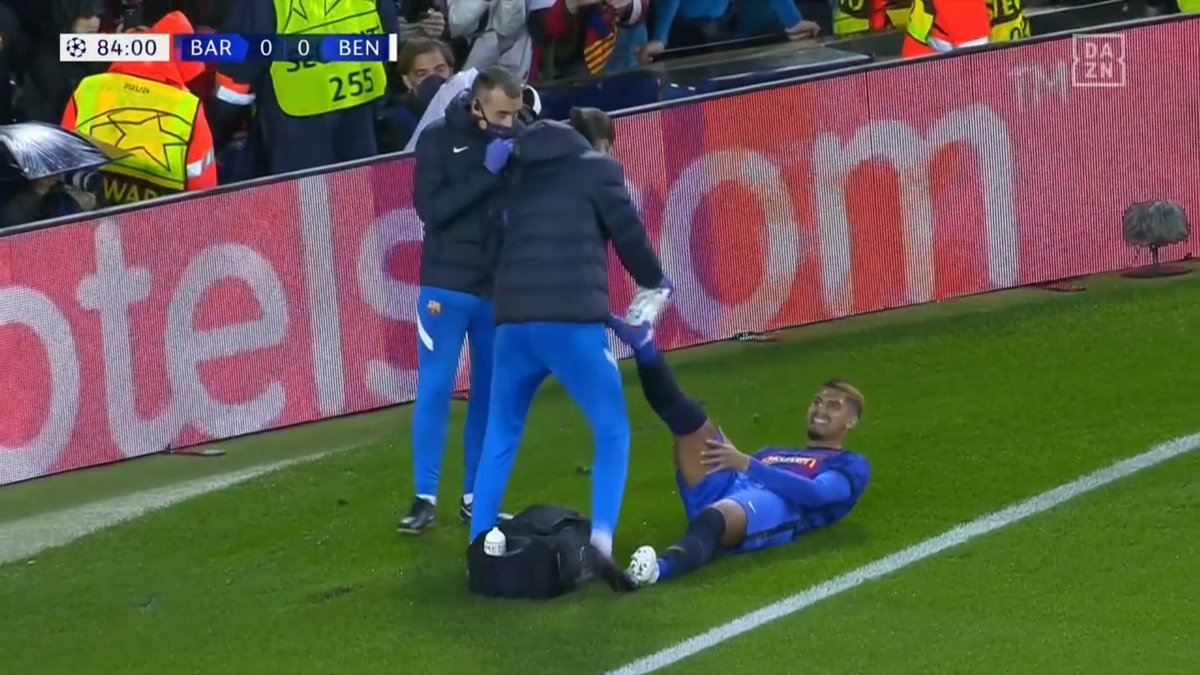 And the goal was ruled out