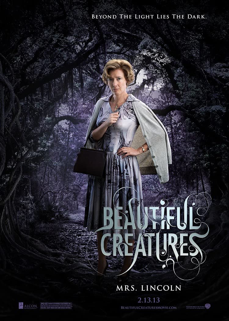 뷰티풀 크리처스 2013 Beautiful Creatures https://watcha.com/contents/share/mW9G84d… Alice Englert … Lena Duchannes Viola Davis … Amma Emmy Rossum … Ridley Duchannes Emma Thompson...