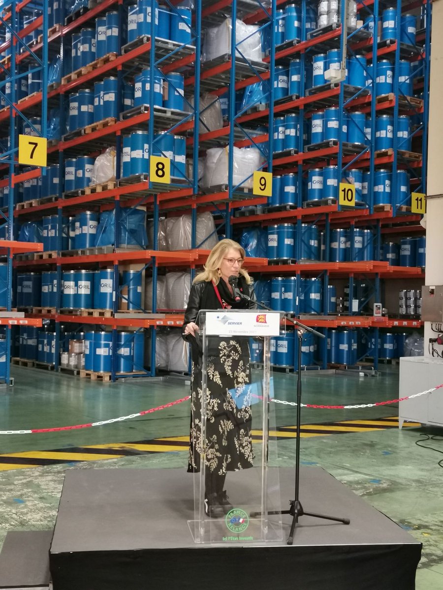 Hier matin, je visitais le nouveau chantier d'#Oril à #Bolbec qui vise à doubler la production du principe actif du #Daflon. Avec un investissement de 100 millions d'€, ce projet soutenu par #FranceRelance et #Territoiresdindustrie verra la création de 100 emplois d'ici 2024 !