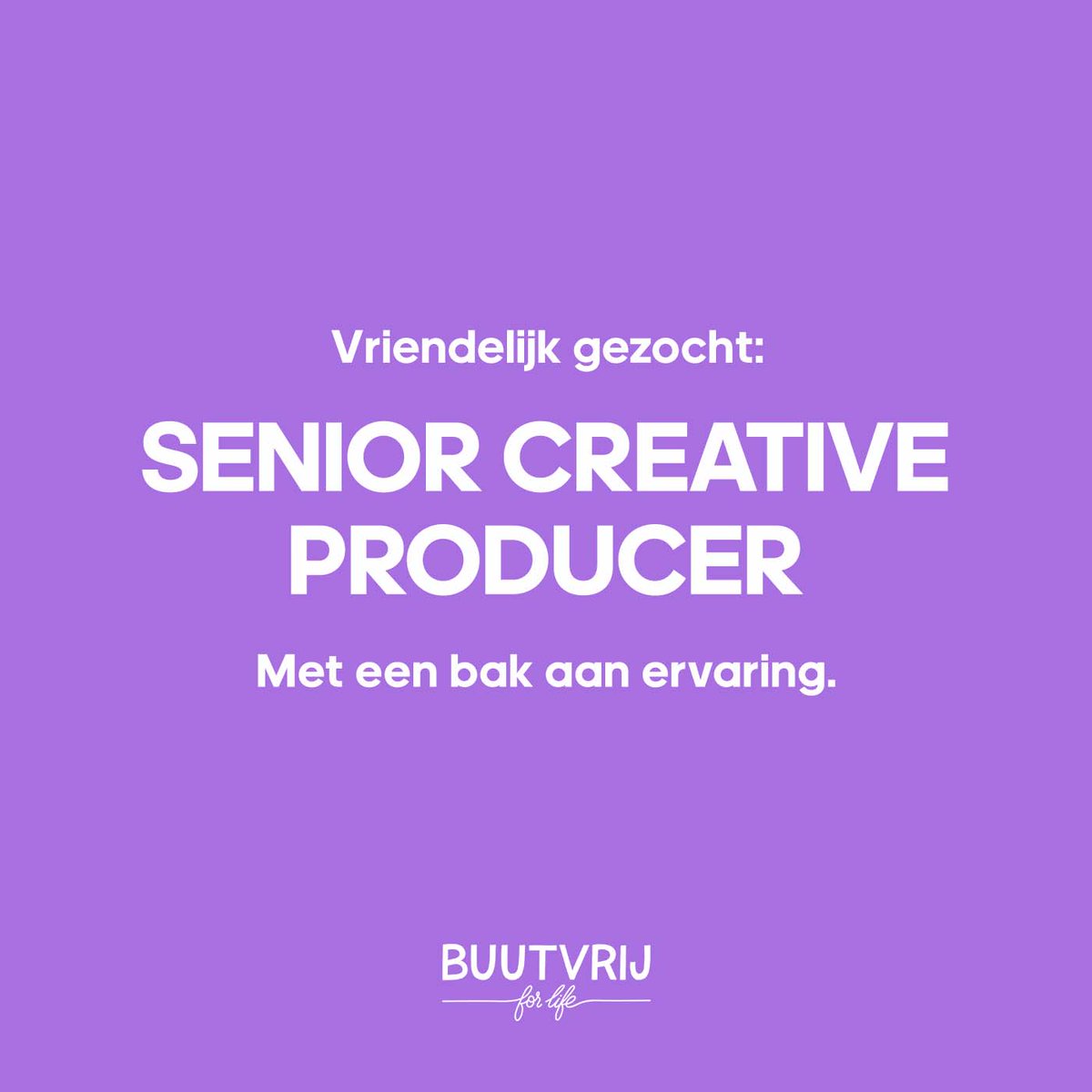 BEN OF KEN JE?
TAG OF DEEL 💜
MEER WETEN? CHECK BIT.LY/3DKGK67.

#DROOMZOEKTBAAN #VANHARTEGESOLLICITEERD #CONFETTIFORLIFE #OUDENOPNIEUWFORLIFE #BUUTVRIJFORLIFE