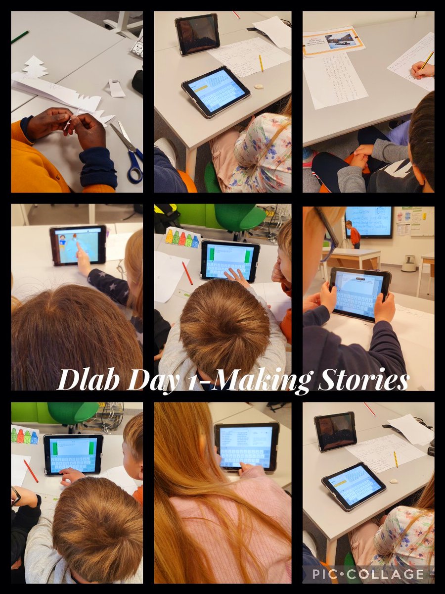 Dlab Day 1. Spetalen skole, Norway. Having fun producing bad climate stories. #dlaberasmus