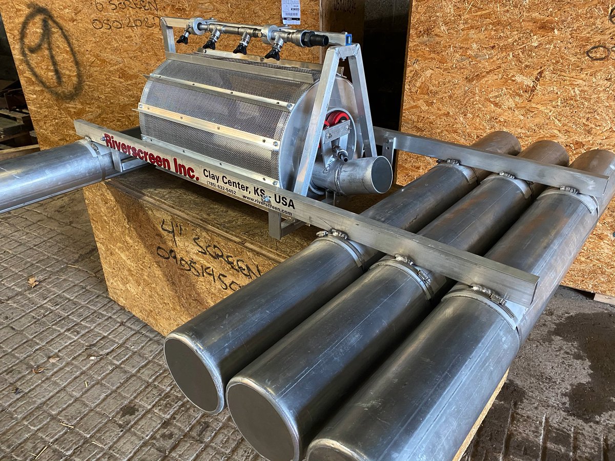 MagnaProduce's tweet photo. If you are @BP2021Harrogate, do visit stand 225 in Hall 2 to see the innovative 4”#Riverscreen fish friendly suction filter with @rwlservices #potato #irrigation @UkDrip https://t.co/UyAR6IXHxK