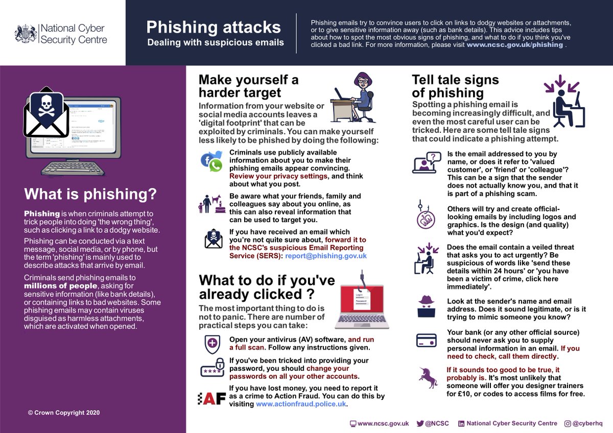 With Black Friday sales approaching, it's important to be able to spot signs of a phishing scam and stay safe online!

#phishing #scams #cybersecurity #blackfridaysales