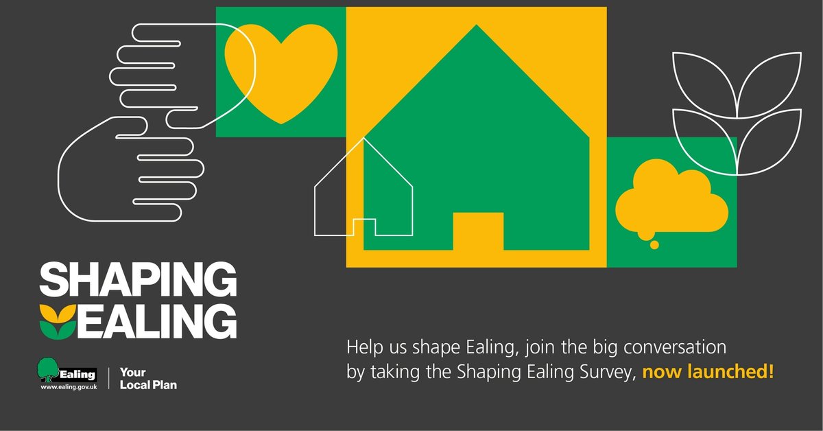 oldoakparkroyal's tweet photo. Ealing residents 📢 #haveyoursay on the future of the borough & take part in #ShapingEaling!
Take the online survey to make your voice heard on what you love & what you want changed in the area.
Find more & submit your comments 👇
https://t.co/2pLn53oLlt https://t.co/L0fYAMjPCc