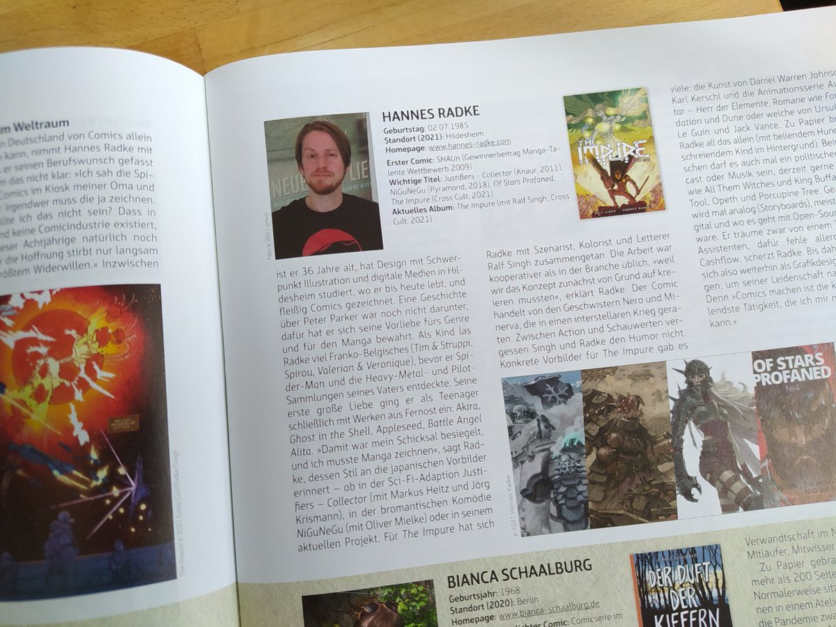 HannesRadke's tweet photo. Hey, bissl Presse im aktuellen Alfonz Magazin! Passend zum Messebesuch auf der @cconstuttgart (2G-Crew only!). https://t.co/0jyrhWwCUJ