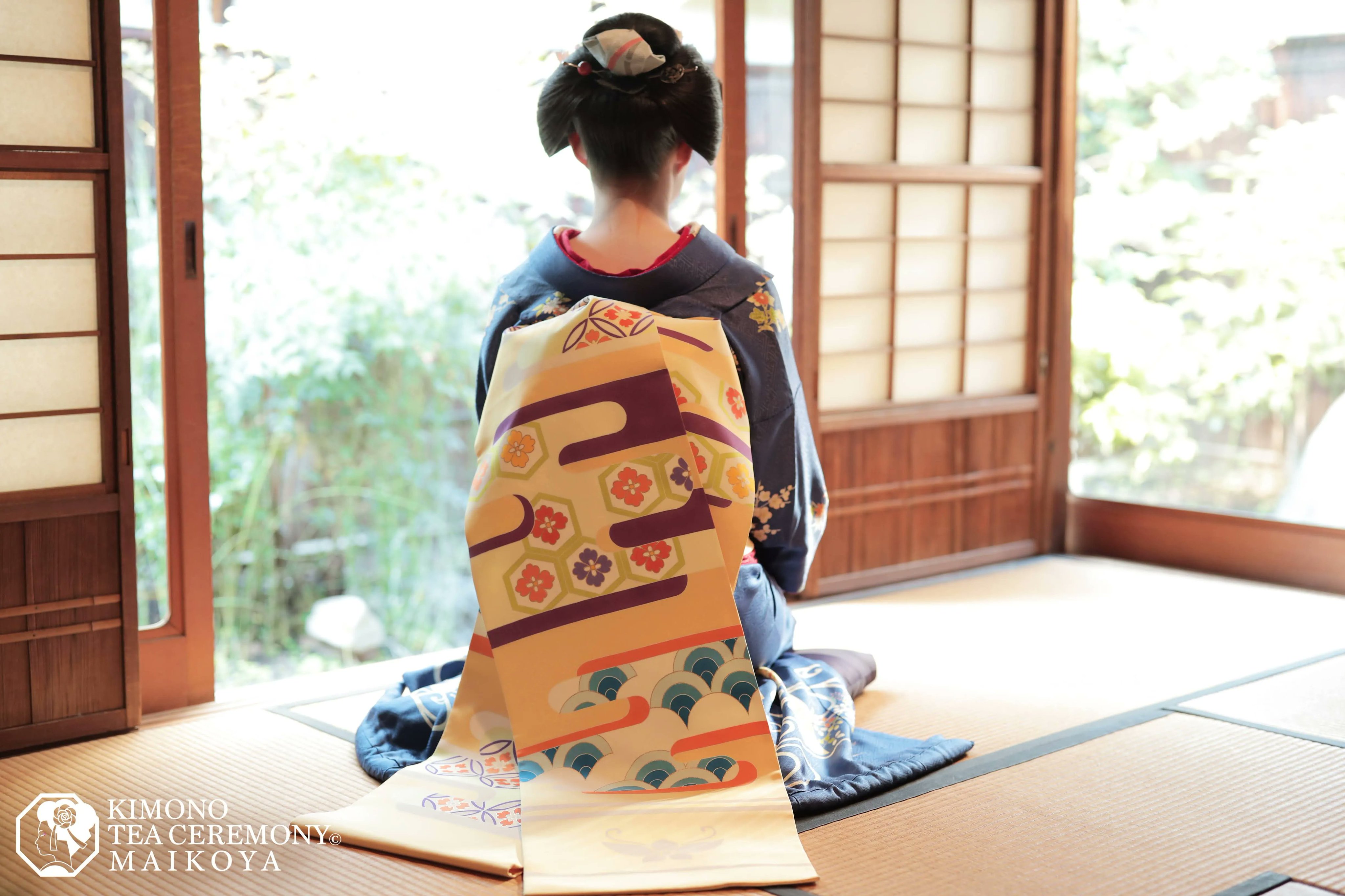 Geisha Maikoya on X Darari no obi literally means hanging obi belt is the special obi belt that only maiko apprentice geisha in Kyoto wear. This obi was named darari