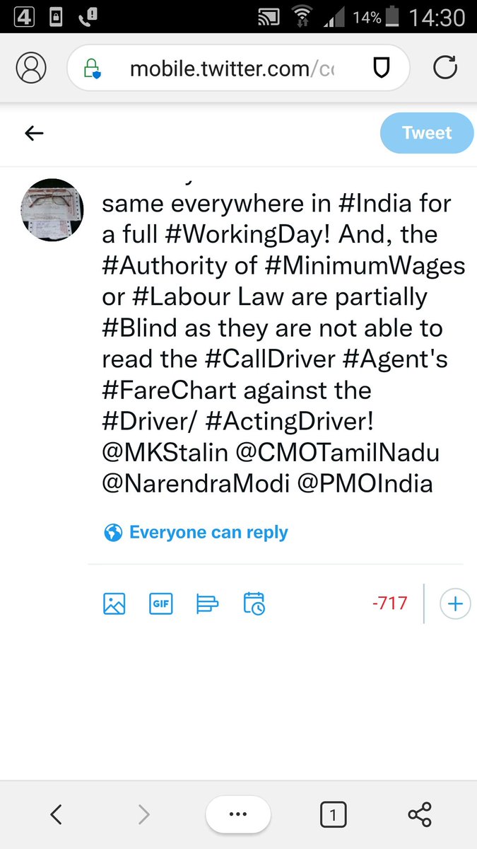 jfksalive's tweet image. lly #Blind as they are not able to read the #CallDriver #Agent's #FareChart against the #Driver/ #ActingDriver!
@MKStalin @CMOTamilNadu @NarendraModi @PMOIndia