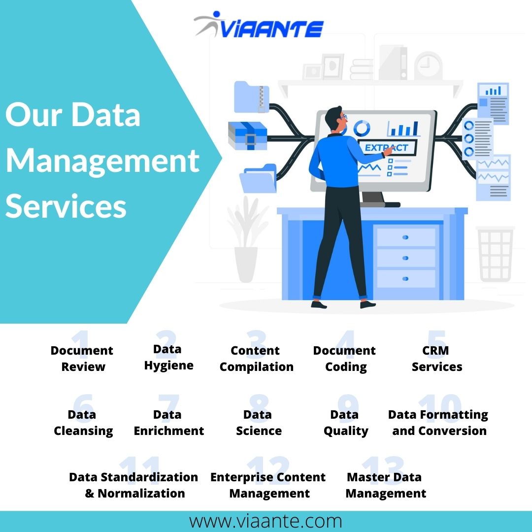 Viaante's tweet photo. Viaante’s Data Management Solutions offer a complete set of services that allow organizations to collect data of any type, from any source and structure to make it simple, accurate and accessible. Checkout our data management service https://t.co/r0eU2Tk3UL
#Viaante https://t.co/QgADCu0k5w