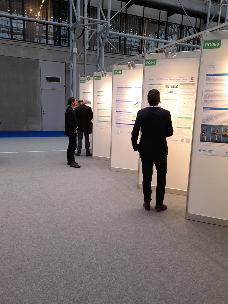 Doccoffproject's tweet image. 🔎 @WindEurope #ElectricCity2021 poster awards ceremony is about to start, and @Doccoffproject is presenting the poster PO042 &quot;Data analytics to detect critical failure modes in #offshore wind turbines: the case of pitch systems&quot; 📝come and talk to our partners there👥