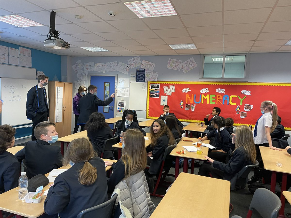 MathsStAndrews's tweet photo. Monday’s Unfair Quiz at #NumeracyClub was so much fun! Our #NumeracyAmbassadors Cameron, Cillian, Daniel & William did a fantastic job! Thank you! 👏👏👏 @StAndrewsS6Cla1 https://t.co/K0CDhN0G26