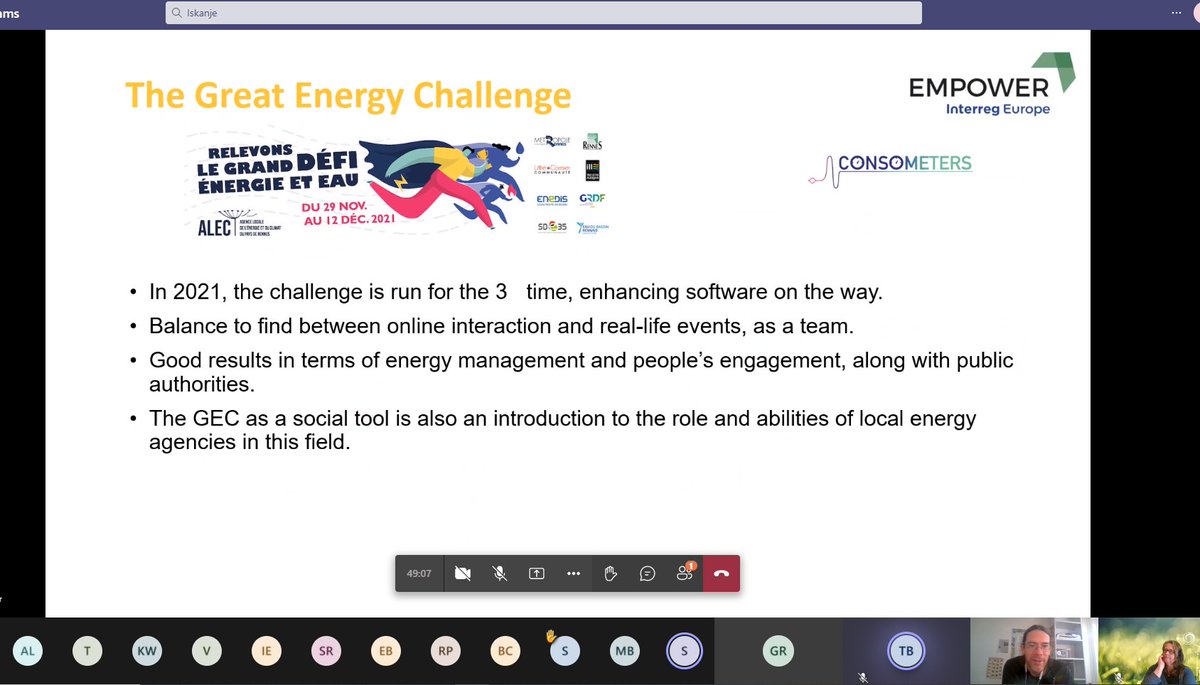 InterregEmpower's tweet photo. @interregEmpower is continuing with its activities for another 1 year. On 23th November 1st Peer Review was organized online on Energy monitoring. PP have presented 19 Good Practices to learn from each other. #interregeurope #energyefficiency #buildings #carbon https://t.co/WfqzZ7SnZ8