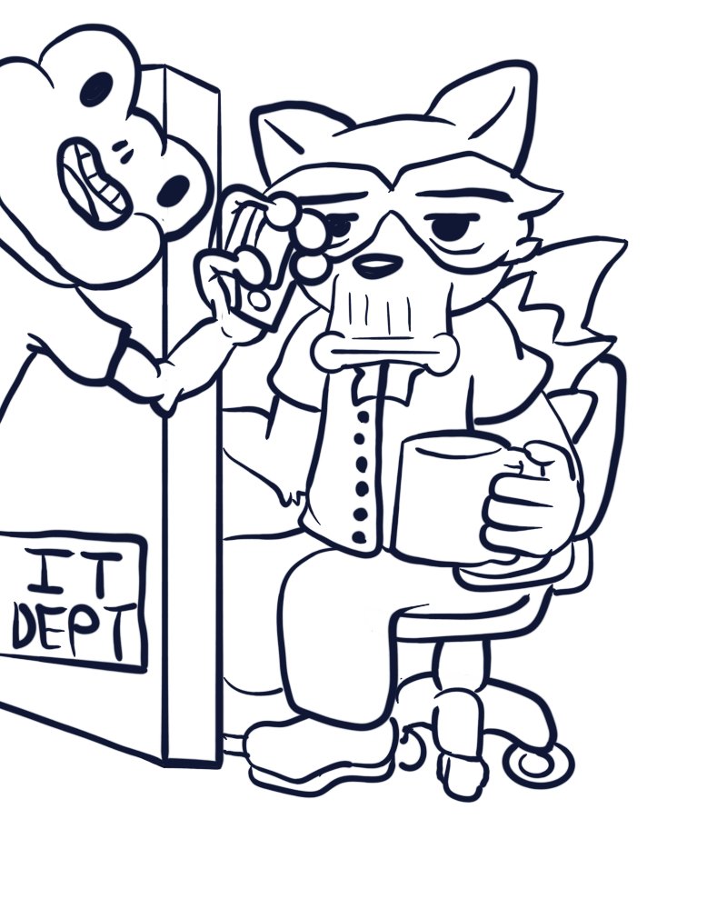 Got bored so I did a doodle