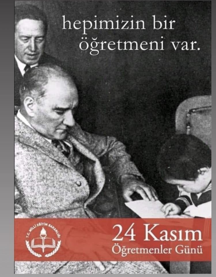 Tüm öğretmenlerimizin bu özel gününü kutluyor başöğretmenimiz Gazi Mustafa Kemal Atatürk başta olmak üzere ebediyete göçmüş olanları rahmetle anıyorum 🌺