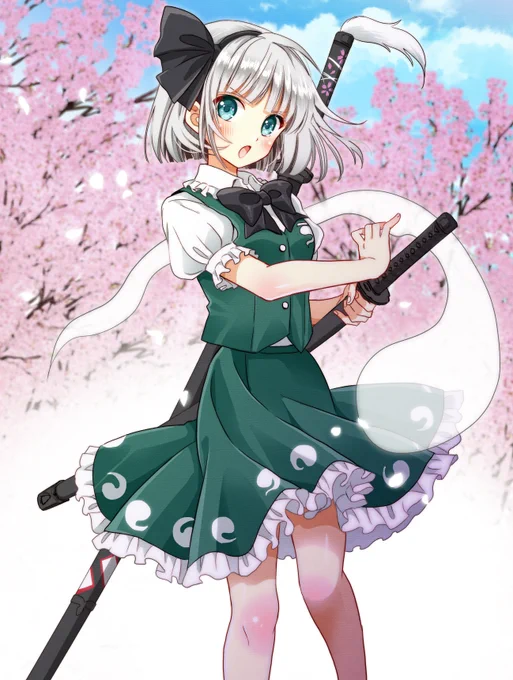 せっかくの妖夢の日なので過去絵も再掲…!

#東方Project #二次創作絵 #魂魄妖夢 #11月24日は妖夢の日 #11月24日はいい庭師の日 