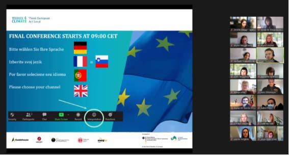 s_dgregorio's tweet photo. It has been a pleasure to participate as keynote in the #Three4Climate Project Final Conference with the contribution "Towards a EU Green Deal with cities". Congratulations on the inspirational and demonstrative results the Project has achieved!!!
@EUKI_Climate https://t.co/va0DujHL4n