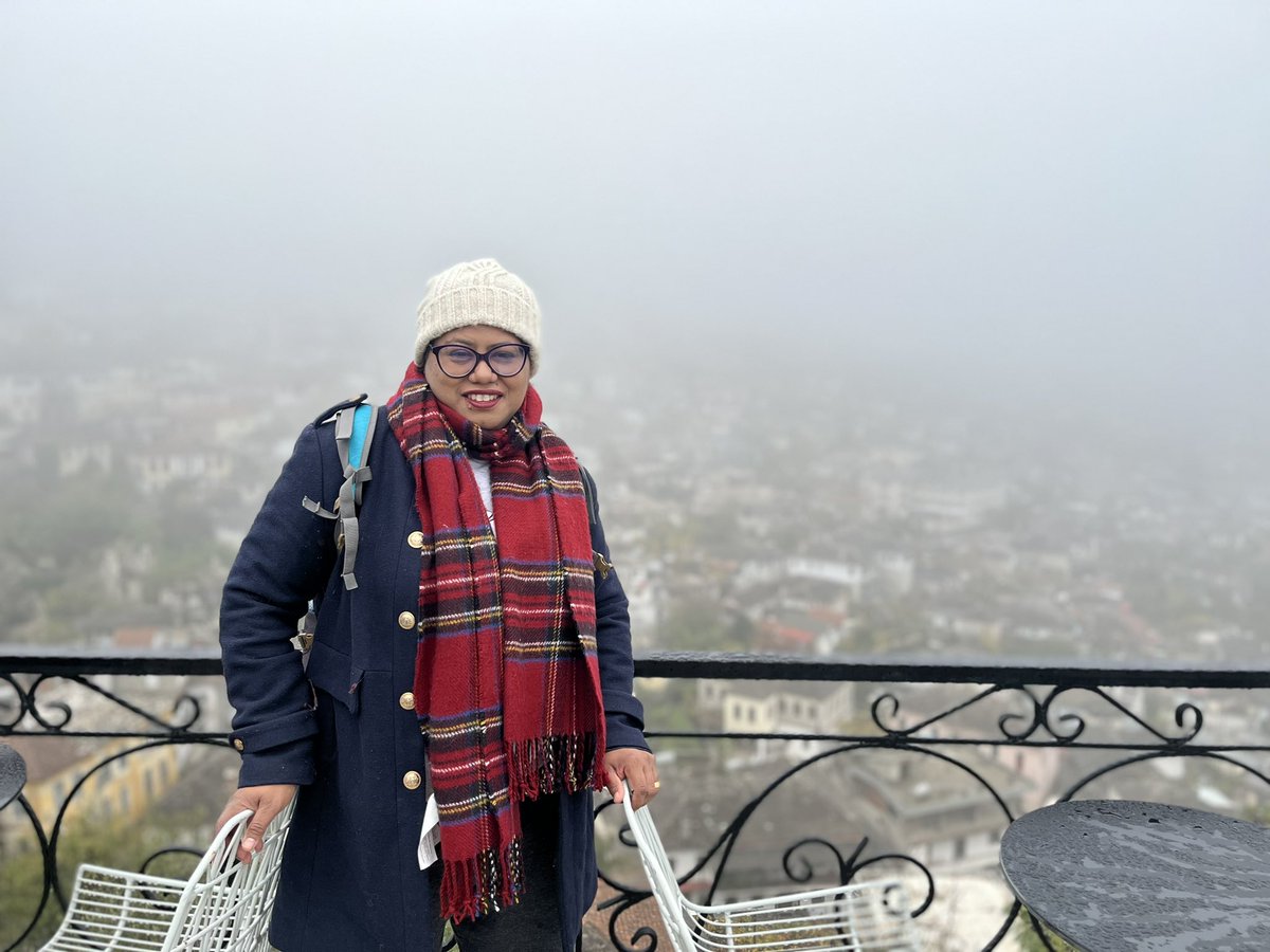 EstabraqA's tweet image. ويا صباح البرد🥶😂