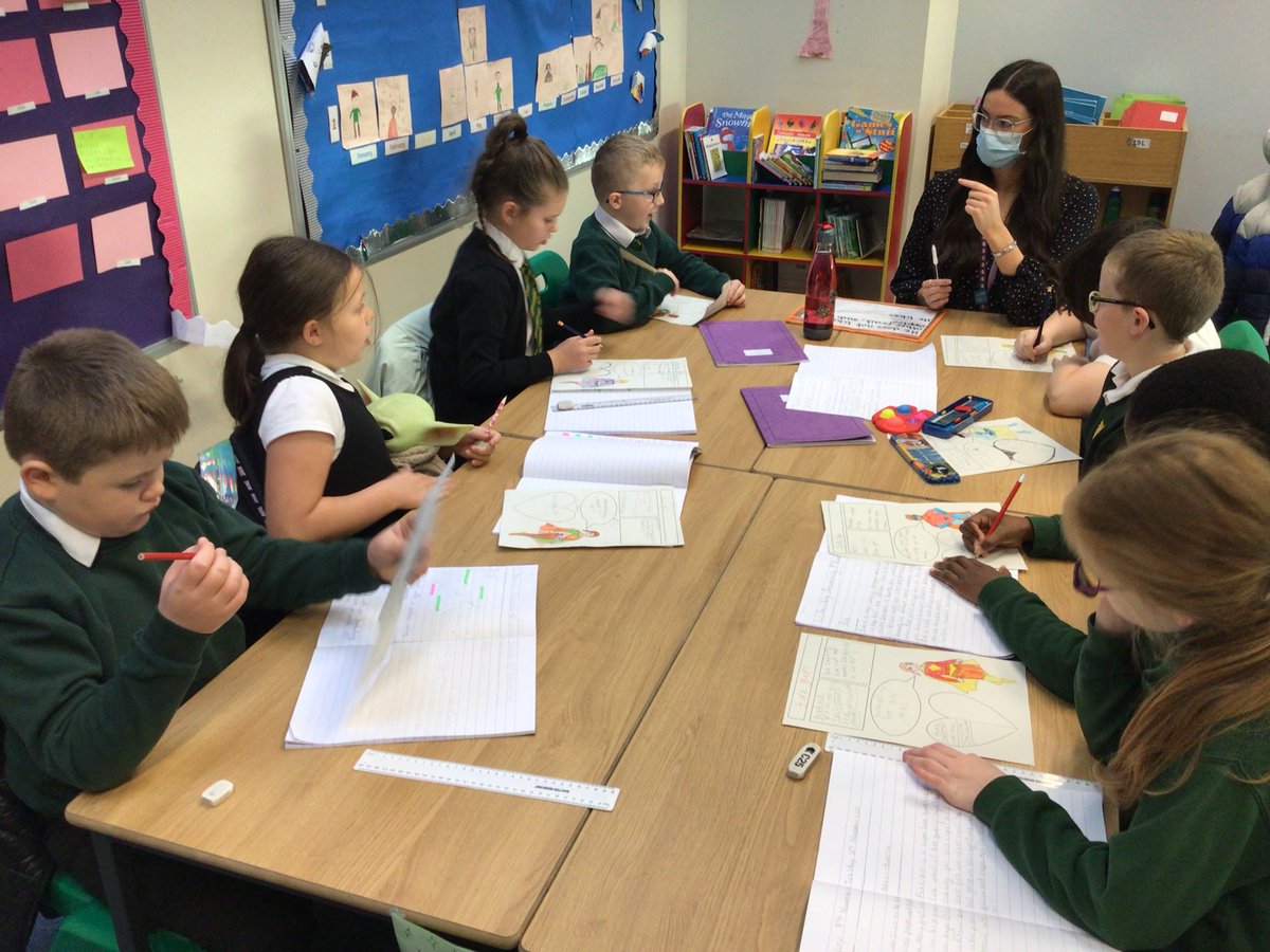 OLPPrimary's tweet photo. P4A have been using their writing skills to create their own fantastic superhero characters. #OLPWriting π¦ΈββοΈβοΈπ¦ΉββοΈ https://t.co/pfTE3y5Z04