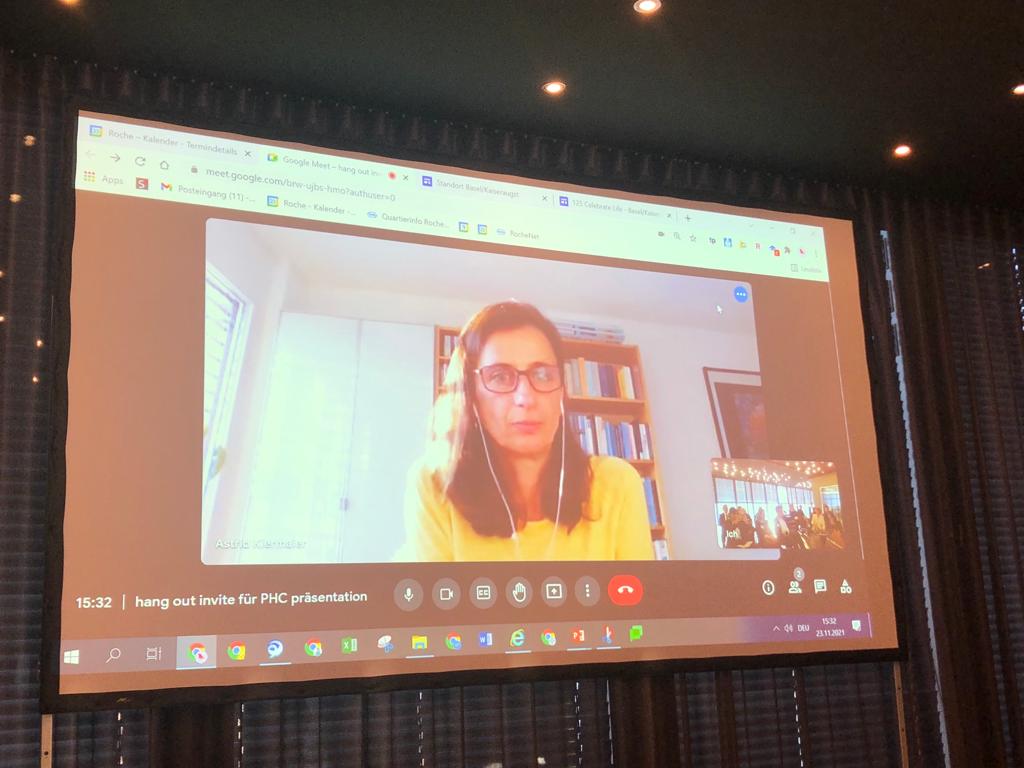 Austausch mit <a href="/roche_schweiz/">Broken link POC ro0od</a> zum Thema Industriestandort Basel und die Bedeutung des grenzüberschreitenden Lebensraumes. U.a. mit MdB Diana Stöcker und <a href="/KnellwolfAndrea/">Andrea Knellwolf</a>, Leiterin Community Management Roche und Grossrätin Basel-Stadt.