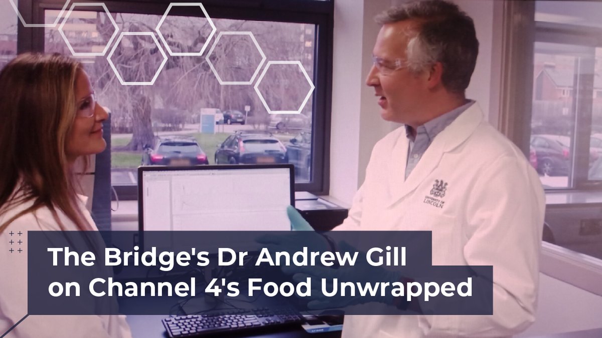Can cabbage leaves really help breastfeeding mums fight mastitis? 
👩 👶 🍼 🥗
The Bridge's Commercial Manager, Dr Andy Gill, appeared on Channel 4's Food Unwrapped this Monday to find out! 🍫 🌮 🥗

Using liquid chromatography-mass spectrometry, Dr Gill showed that... 1/2