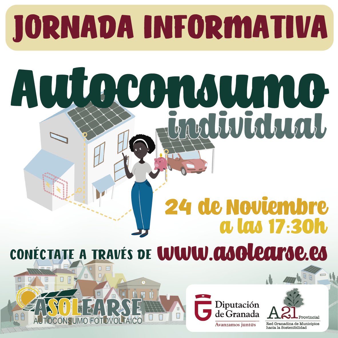 asolearse's tweet photo. Recuerda, está tarde otra jornada informativa. A las 17:30
Conéctate en https://t.co/TnmzCYgbEx

@diputaciondegranada @redgramas @secoopera https://t.co/7WlVIjwNKQ