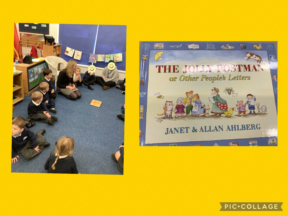 The FS1 children were excited to receive a special delivery this week. We loved reading the story and have been writing and delivering letters in our very own Battle Hill post office. <a href="/BattleHillPS/">Battle Hill Primary</a> <a href="/BHPS_meadows/">BattleHillPSMeadows</a> @readingforpleasure