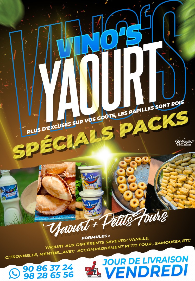 b_nomenyo's tweet photo. Bonjour le jour
Un box yaourt et petits fours oui chez Vino's Yaourt . Tous les vendredis faites vous livrer à moindre coût. Vino's Yaourt , les petits plaisirs veloutés.😋🥛🍪🥧🥮🍩✨ https://t.co/GhPoiFFFhC