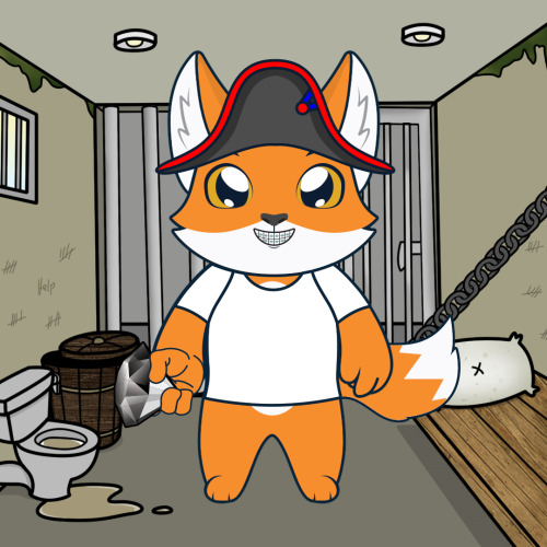 FreakyFoxFamNFT's tweet photo. The fox of the day:

At least he got to keep the diamond💎😂

#FreakyFoxFamily https://t.co/OPnhI3tszO