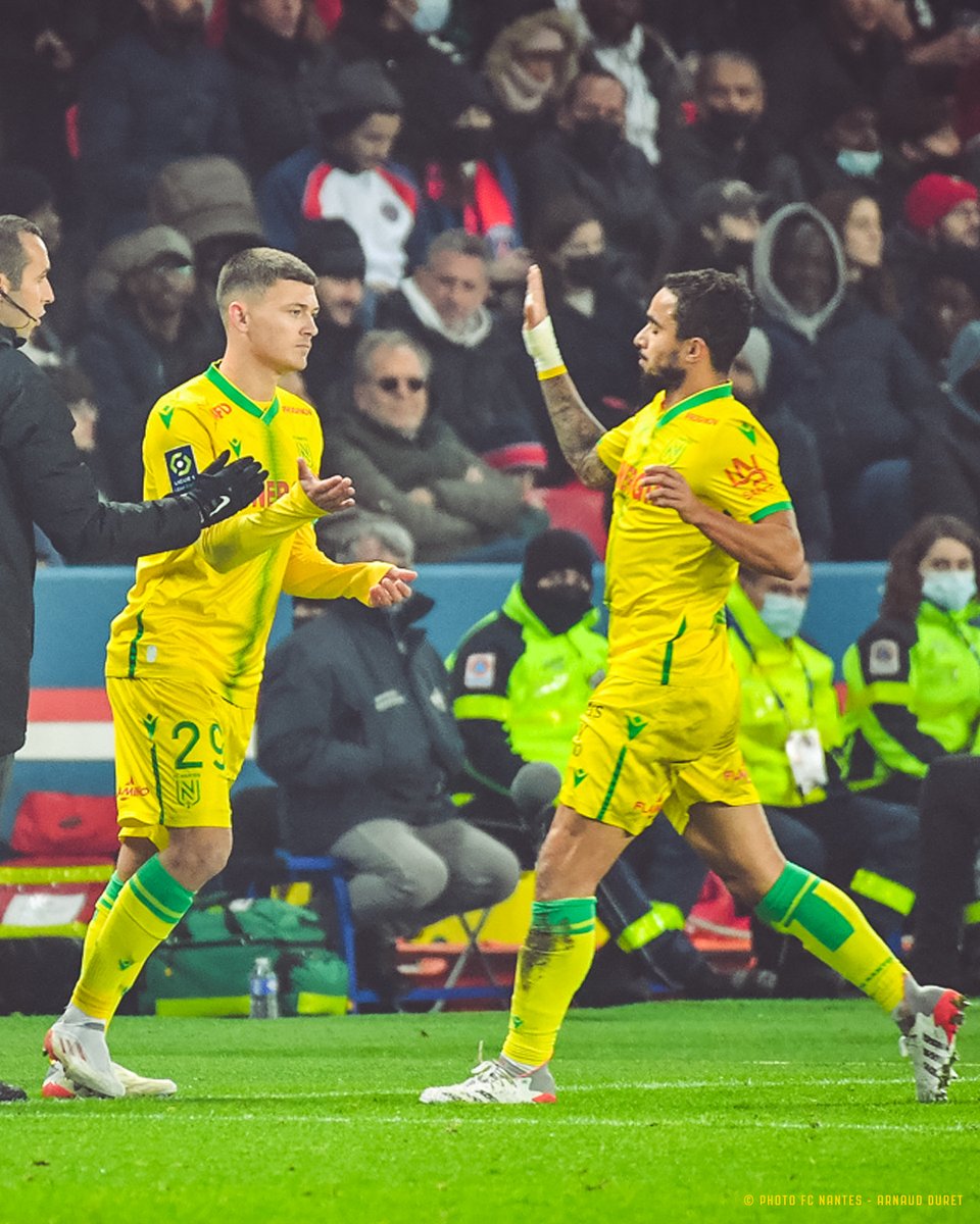 FCNantes's tweet photo. 𝟝𝕖 apparition pour @QuentinMERLIN6 dans 𝒍'𝒆́𝒍𝒊𝒕𝒆 ✨ https://t.co/9aSXWuOceN