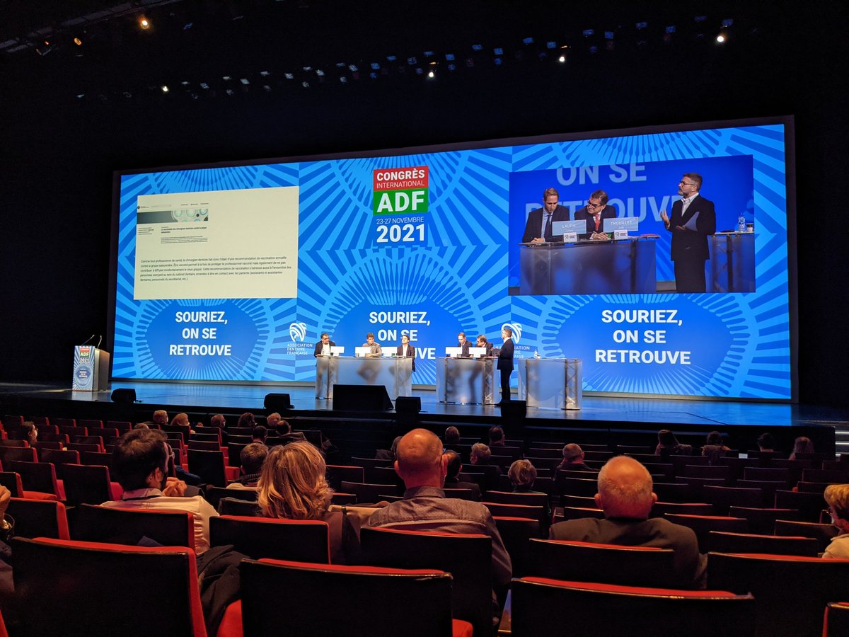 _Clement_Mary's tweet photo. L'@UNECD répond présente au congrès 2021 de l'@adfasso 🦷

Avec hier, lors de la séance inaugurale, des analyses instructives de la période sanitaire que nous traversons...

Merci @JoelTrouillet @juldentist et bon congrès ! "Sourions, on se retrouve enfin" 😁 https://t.co/msOvNHmZGU