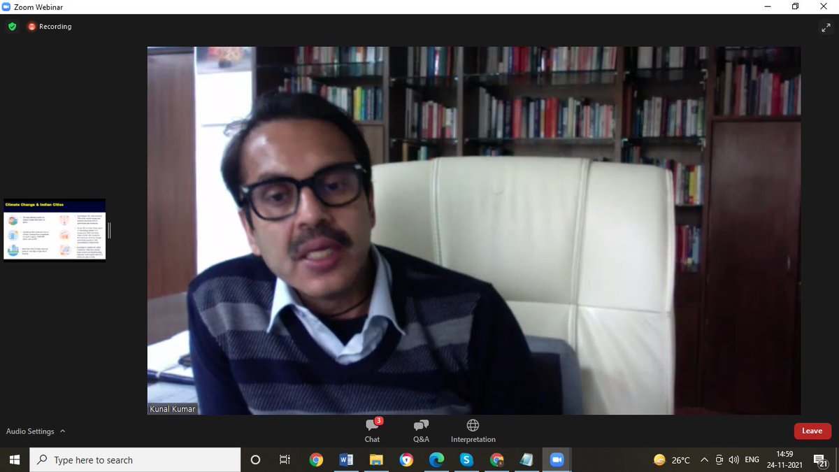 ICLEISouthAsia's tweet photo. Kunal Kumar, Joint Secretary, @MoHUA_India: "We want to expose our cities to innovations that are happening across the globe and to adopt best practices. Climate governance needs extremely strong leadership @C3_NIUA @shiftcities @NIUA_India #CSCAF #shiftcitieswebinar https://t.co/aW3XgSnzIn