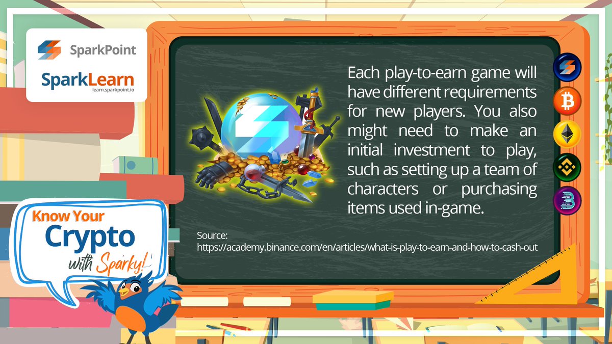 sparkpointio's tweet image. Entering a digital crypto-economy usually isn't free. Just like @AxieInfinity where it has become one of the most well-known play-to-earn games.
Keep an eye on @AnitoLegendsNFT, the upcoming P2E game launching soon!
#KYCWS #SparkLearn