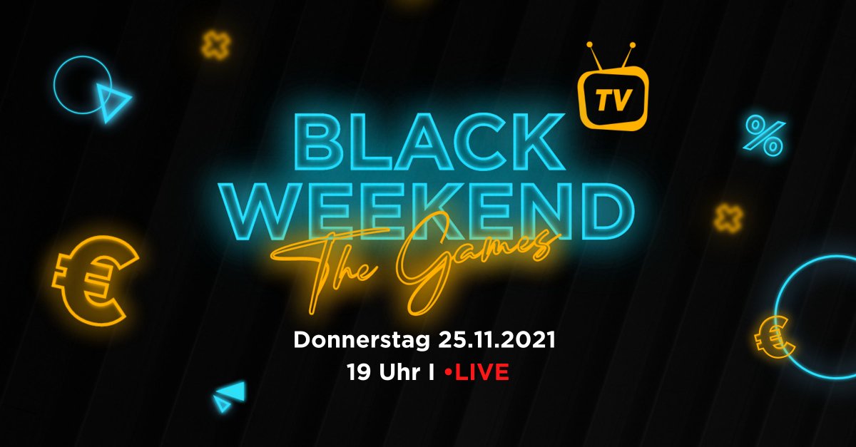 Keine Deals ... ohne Games! 🤷
Sei beim Black Weekend Live Event dabei und gewinne! 👇
elopage.com/black-weekend/
🚨elopage Black Weekend TV – THE GAMES🚨
📅 Donnerstag, 25.11.2021
🕐 19:00 - 21:00 I LIVE