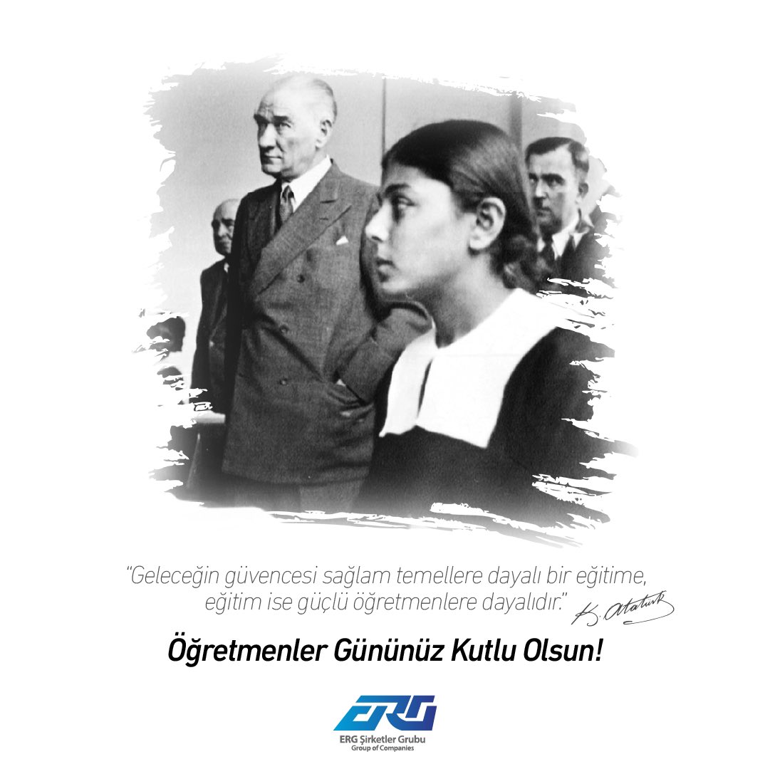 Geleceğin güvencesi sağlam temellere dayalı bir eğitime, eğitim ise güçlü öğretmenlere dayalıdır.”

Öğretmenler Gününüz Kutlu Olsun!

#ÖğretmenlerGünü #24Kasım