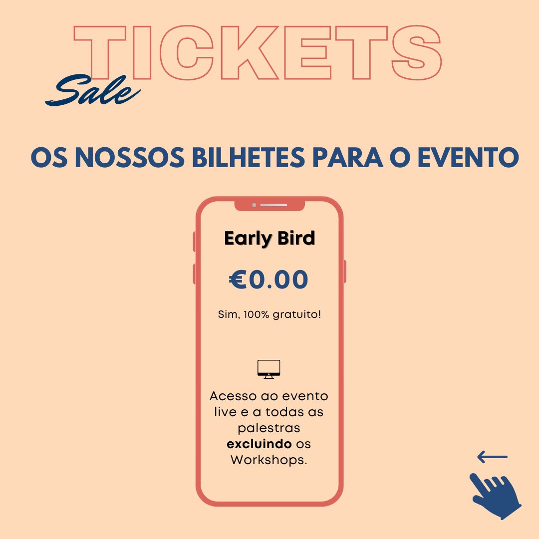 FOWfutureofwork's tweet photo. Já tens o teu bilhete de acesso ao evento?

Aqui tens as várias opções disponíveis para teres acesso ao evento e basta um clique para garantires a tua vaga! 👊

Agarra já o teu e vem aprender com os maiores especialistas do #trabalhoremoto 🧑‍💻 https://t.co/4Z7wYTrjbD