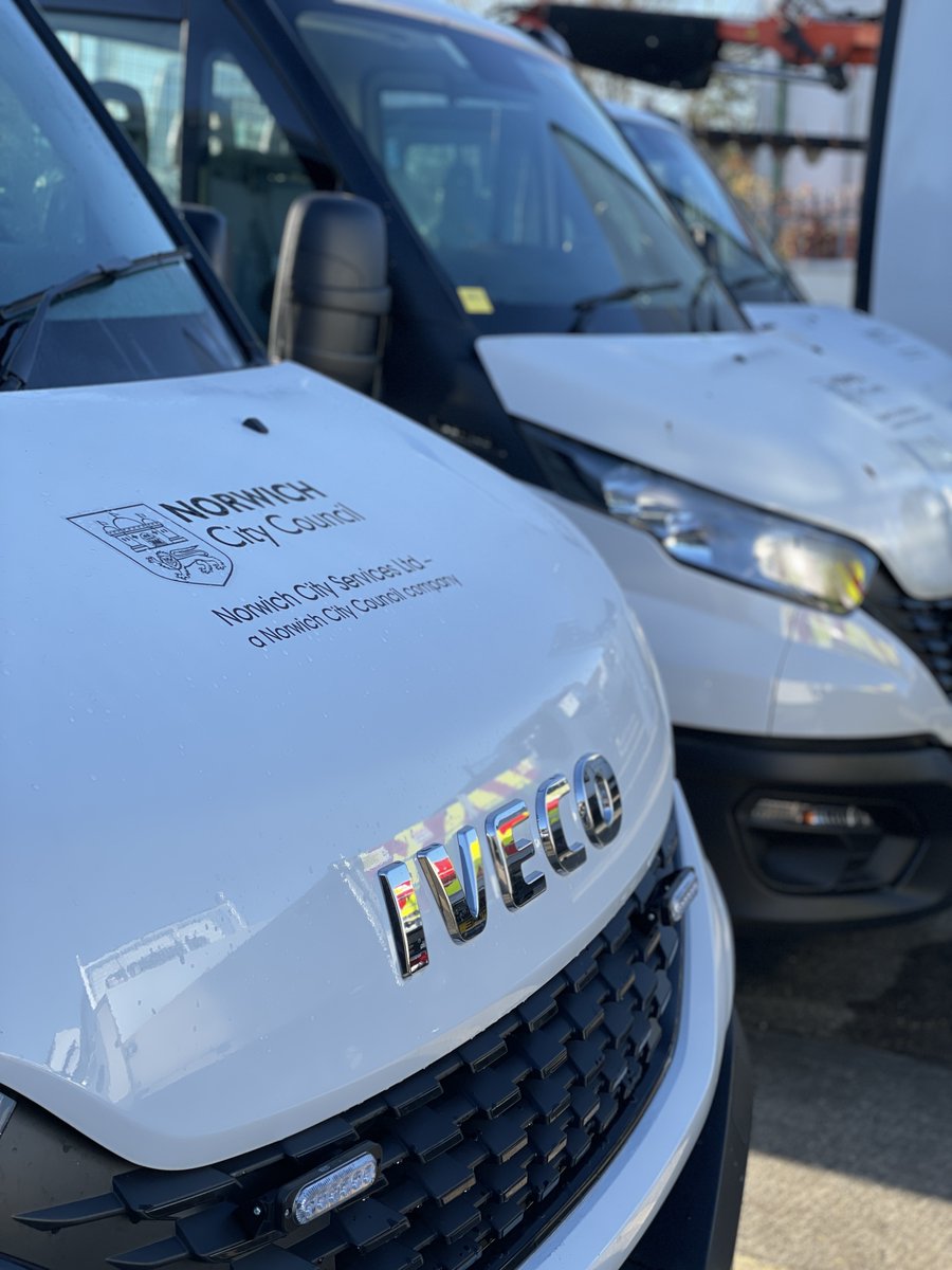 IvecoRetail's tweet photo. Iveco Retail have supplied @NorwichCC with 22 brand new Daily Chassis Cab's to replace their existing fleet. 

Enquiries: 0203 457 5445
Group sales manager: David Pretorius
david.pretoruis@ivecoretail.co.uk

https://t.co/V2CwXakTRq

#IVECO #ivecoretail #ivecotrucks https://t.co/QY7XQP2EQY