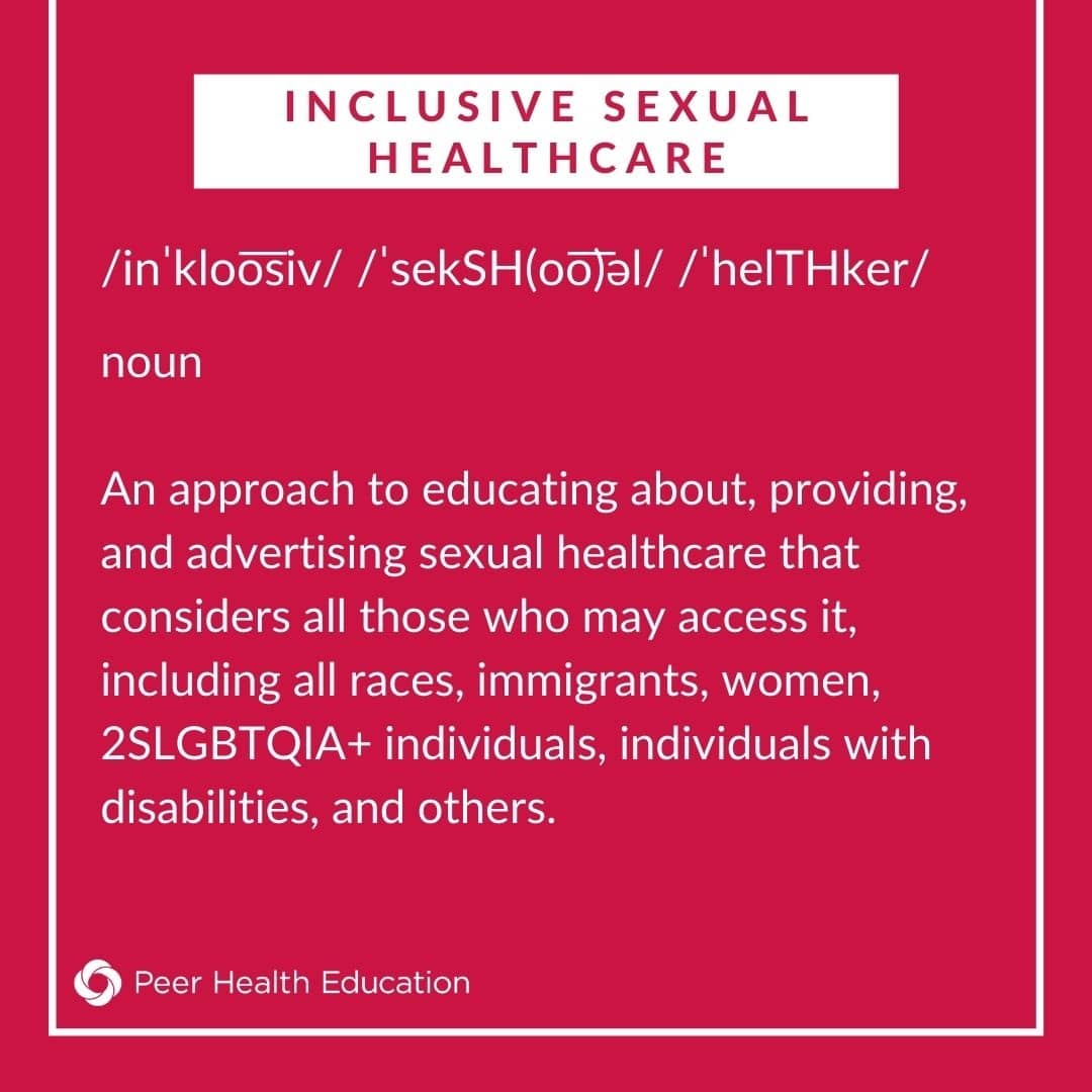 UWHealthyU's tweet photo. Inclusive sexual healthcare provides a safe space where all people have access to the resources they need https://t.co/14aMQ9MVRB