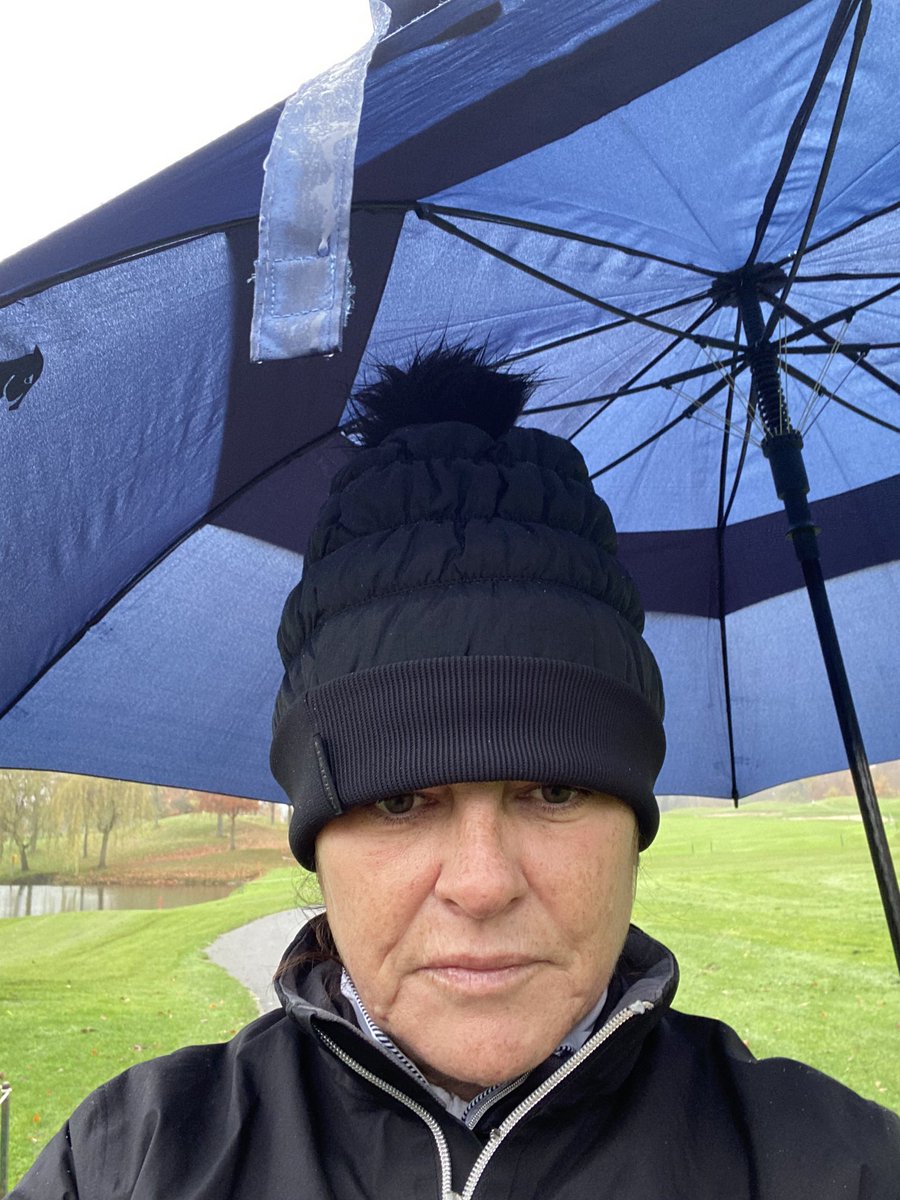 SharonSmurfit's tweet photo. Finally it came together for the 9 hole comp - just needed the rain 😂 #22points https://t.co/i4JoYhweON