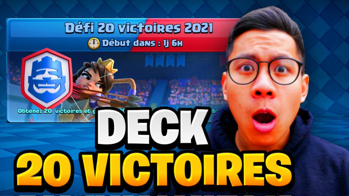 J’ai mon deck pour les 20 victoires… <a href="/ClashRoyaleFR/">Clash Royale FR</a>  

Vidéo: youtu.be/vXOsWhP5JFE

Minia: @evti__