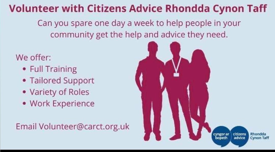 ca_rct's tweet photo. 👏Want to learn new skills, whilst making a difference to your community?

🤝Why not join us as a volunteer

📧 Email volunteer@carct.org.uk for more information

(All positions are currently remote working) #volunteering #volunteeringmatters https://t.co/8UF0gY1hTp