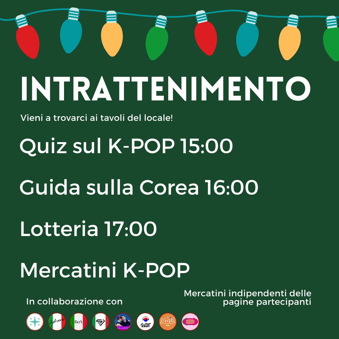 offshinee_ita's tweet photo. 🎅🏻 EVENTO KPOP MULTIFANDOM 🎄

❌NO GREEN PASS (L'evento si svolgerà all'aperto)
✅SI MASCHERINE E DISTANZE DI SICUREZZA

Potete vedere i nostri gadget multifandom su IG nella storia in evidenza 'STORE'🥰 (restock soon)

Vi aspettiamo numerosi! Condividete per spargere la voce❤ https://t.co/HRMgiuNpLf