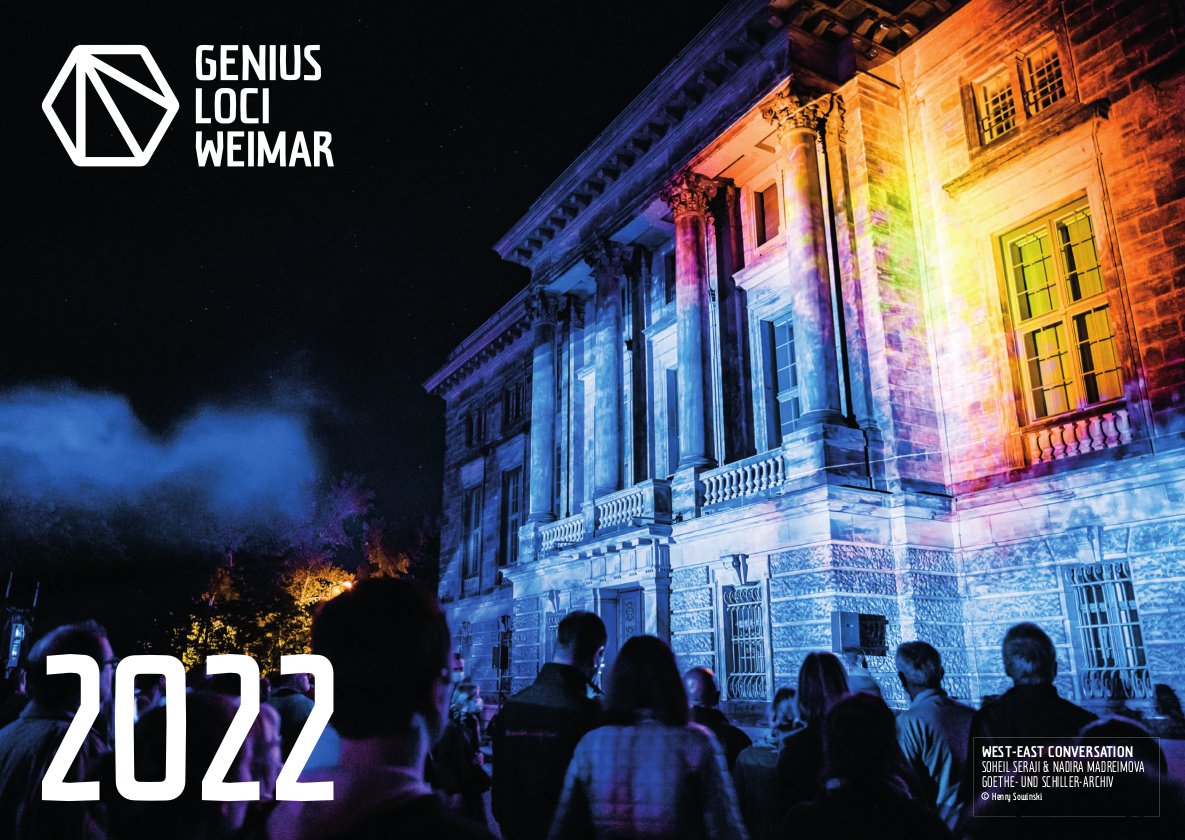 ✨✨Der #GLW #Kalender 2022 ist ab sofort in unserem ONLINE SHOP bestellbar: genius-loci-weimar.org/shop.html
#throwback #review #calendar #geniuslociweimar #videoart #lightart #projectionmapping #mediaart #digitalart #audiovisualart #weimar #thüringen #festival #videomapping #audiovisual