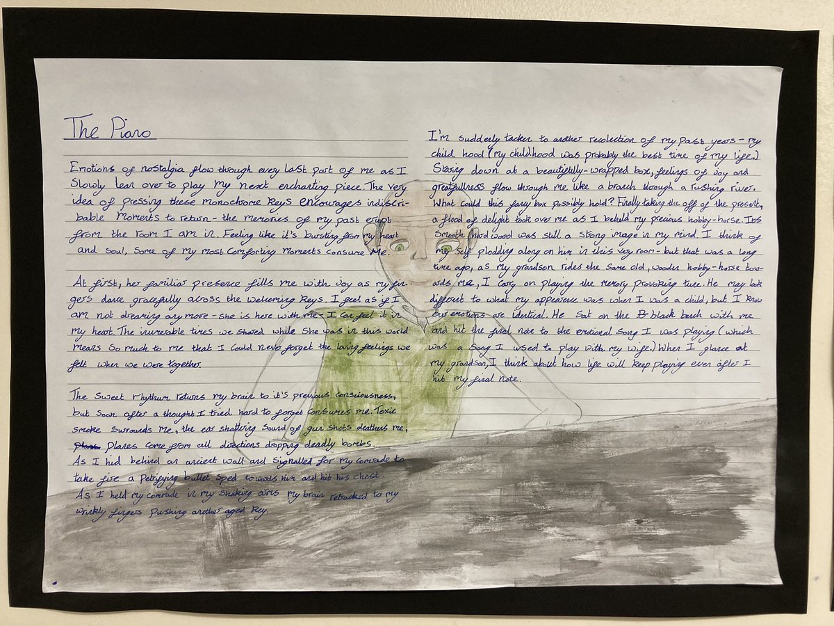 LaceyFieldEng's tweet photo. It’s #wowwednesday and wow what wonderful writing from y6. Thank you for inviting me to read it! https://t.co/vEcRuTfdkY