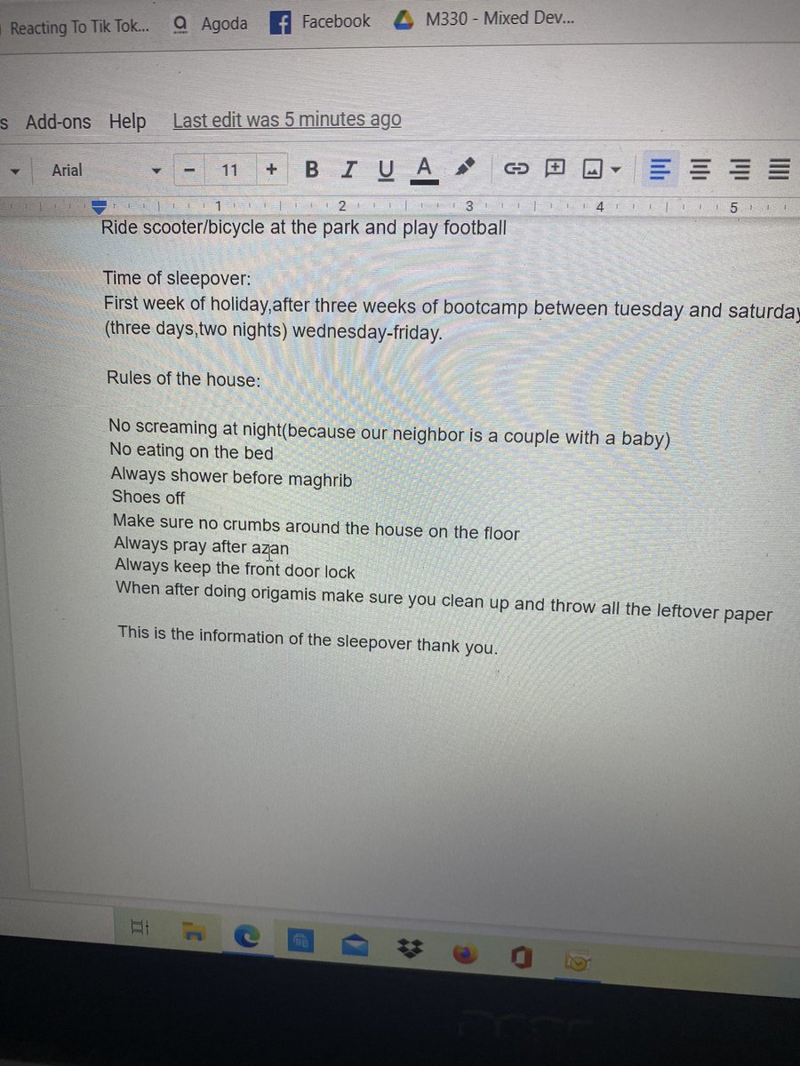 My son wants to have a sleepover with his friends and look what he wants to send to them and their parents