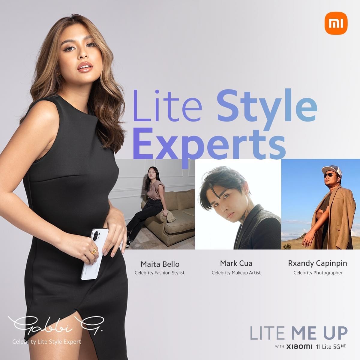 Sparkle_GMA's tweet photo. LOOK: Xiaomi Philippines Endorser #GabbiGarcia (@gabbi) will star as the main host for the #LiteMeUp Online Series. Together with the rest of the #LiteStyleExperts, Maita Baello, Mark Qua, and Rxandy Capinpin, will help out the #LiteCrew own their styles. https://t.co/osv6dnrCNn