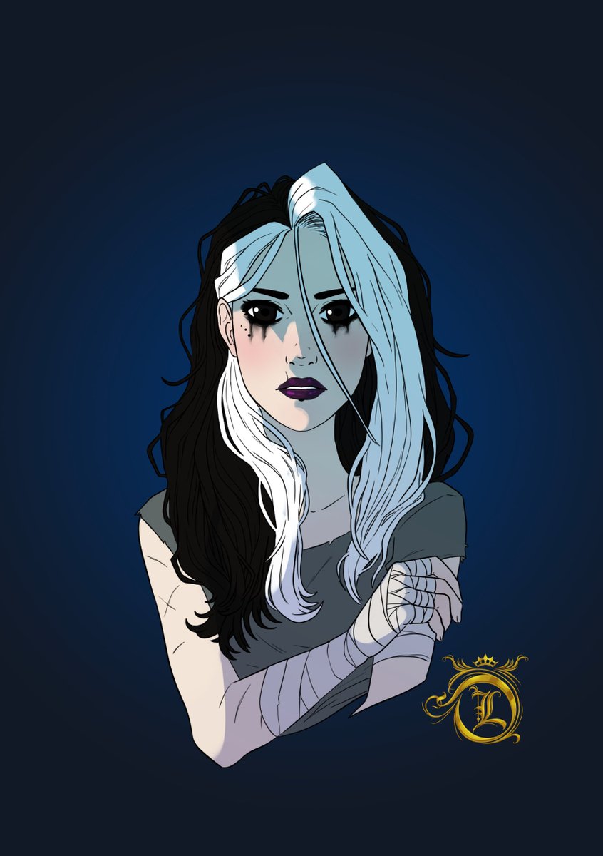 TheRedLadyArt's tweet photo. I'd like you to meet Providence 👉👈
One more character to go and I can reveal the logo of this new novel! https://t.co/JBrZiVlXhZ
