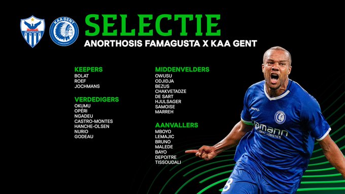 Anorthosis Vs Gent Prediction Preview Team News And More Uefa Europa Conference League 21 22