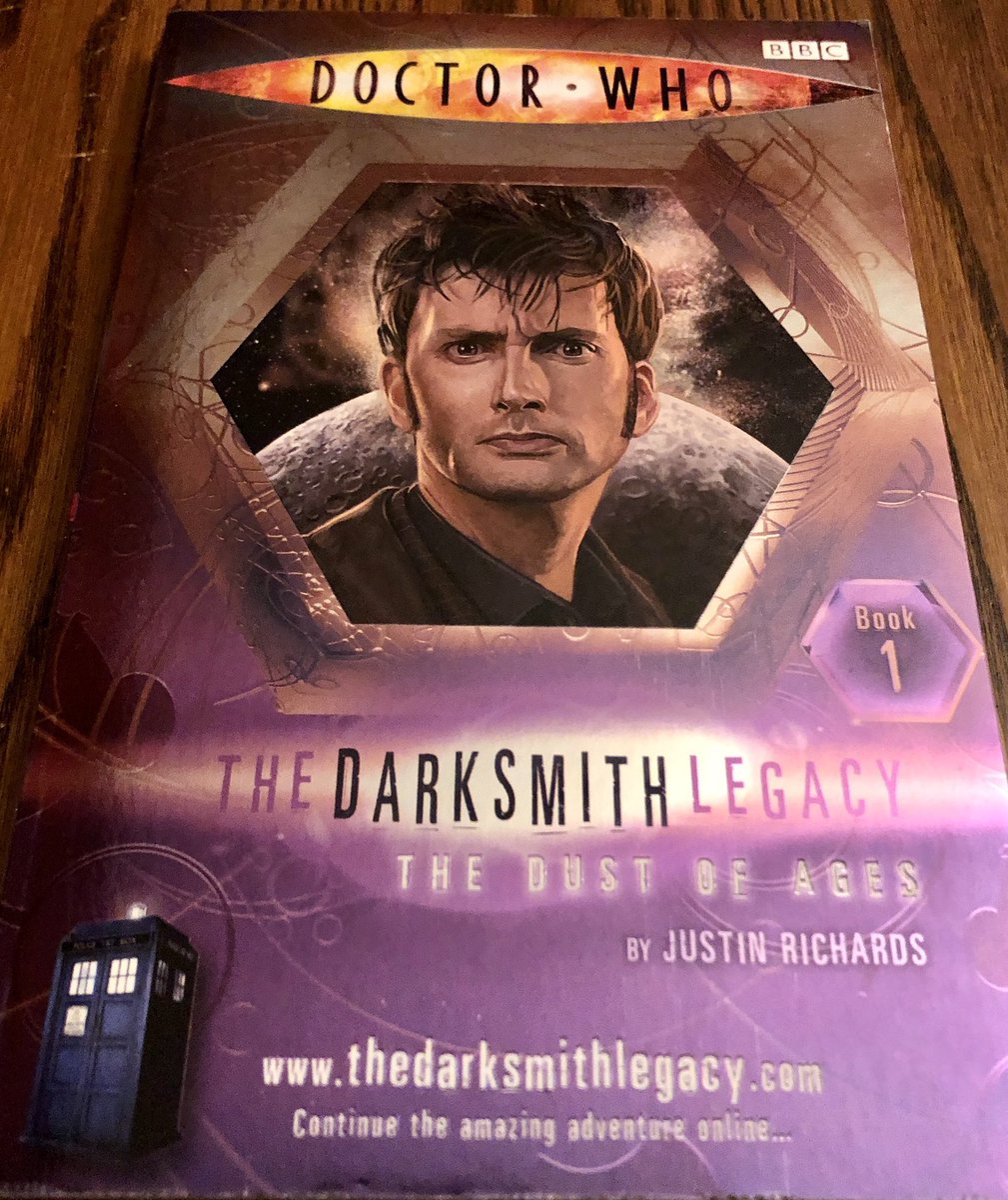 andwbcpodcast's tweet photo. Way back in 2009.... prior to #DoctorWhoFlux and before #timelordvictorious, there was “The Darksmith Legacy” 📚 

A series of epic interconnected #DoctorWho adventures told across multiple volumes/chapters... and featuring the #10Doctor! https://t.co/kahBRS0wNB