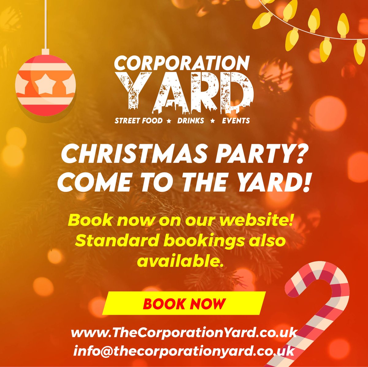 CorpYard's tweet photo. It's beginning to look a lot like Christmas...and we've got the perfect Christmas Package for you to celebrate! Book your table at https://t.co/wipfKo3ZcQ https://t.co/hpB7iTxmfa