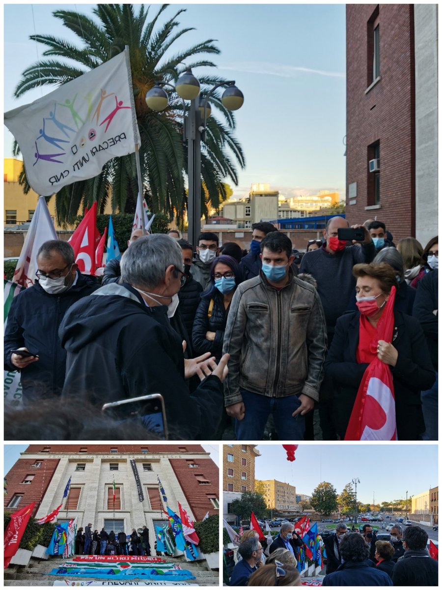 #Grazie a Maurizio #Landini per l'intervento al #presidio permanente di #CGIL #CISL #UIL con i #lavoratori #CNR. #Presidente <a href="/MC_Carro/">MariaChiara Carrozza</a> ascolti le richieste delle sigle sindacali e completi la #stabilizzazione degli aventi diritto.
#24novembre #bastaprecariatodistato #occupycnr