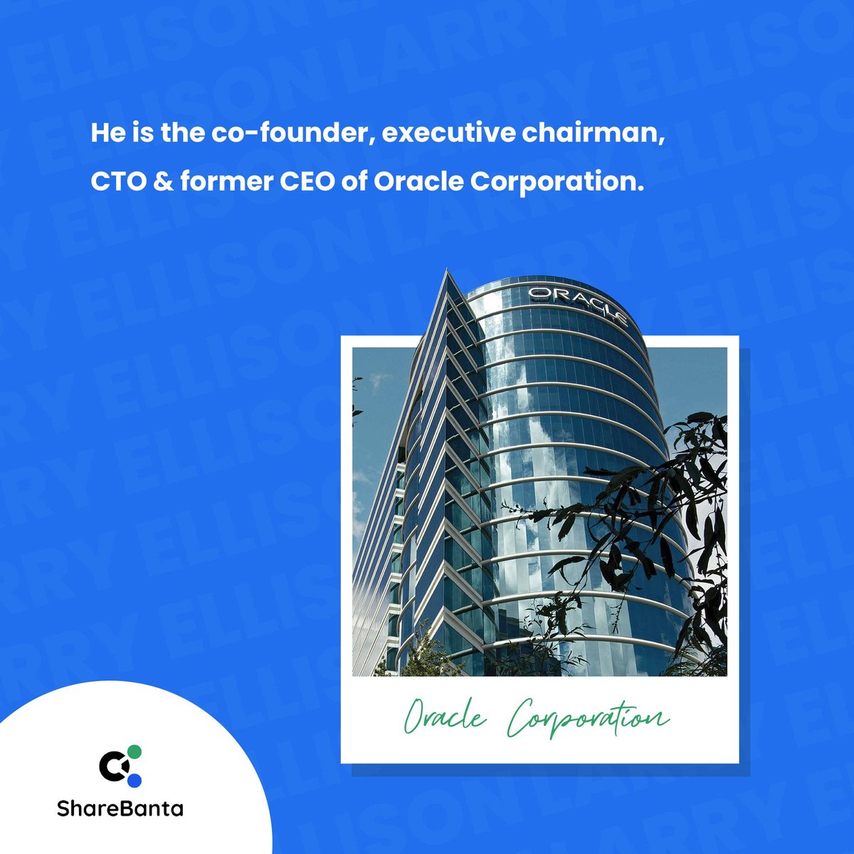 sharebanta's tweet photo. Have you heard of the Baron of Oracle's interesting grass to grace story? Get some motivation for the rest of the week here>>> https://t.co/HNDMQMsFgi
___
#ShareBanta #UpgradeWithShareBanta #Motivation https://t.co/KzEuuZkTX3